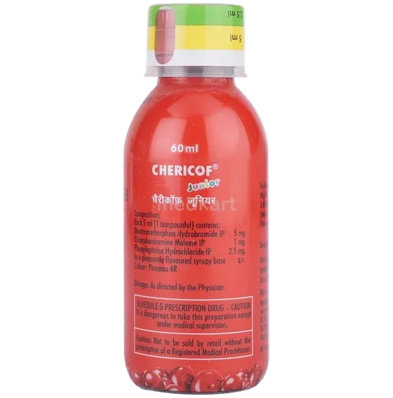 chericof junior syrup 60 ml